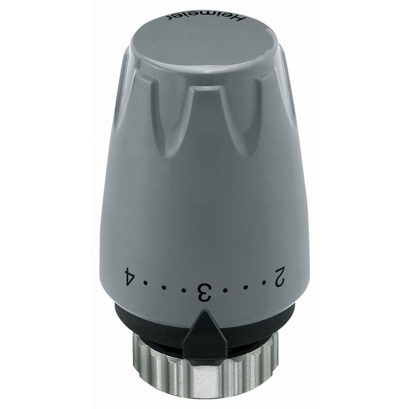 HEIMEIER termostatická hlavice DX s věstavěným čidlem 6700-00.505 tmavě šedá