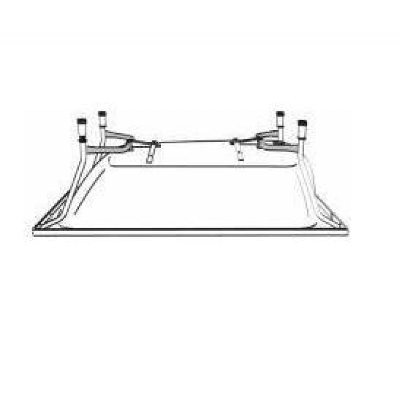 Kaldewei 5311 BAKO vanové nohy, šířka 750 mm 685500410000