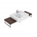 Villeroy & Boch Pure Basic Umyvadlo 650x500 mm, bez otvoru pro armaturu, k montáži s nábytkem, star white ceramiclus