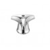 KLUDI Standard rukojeť 01 chrom červená 7558605-00
