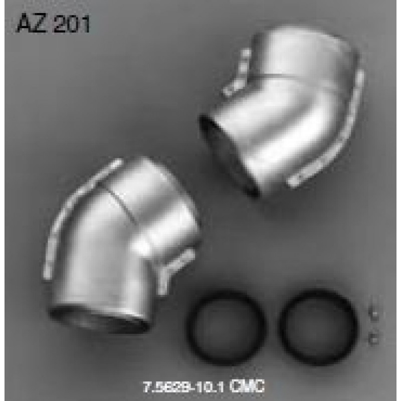 JUNKERS AZ 201 Koncentrické koleno 2x45 s dvojitou trubkou
