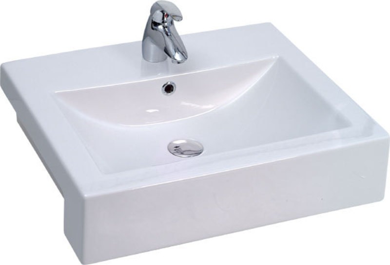 SAPHO UMYVADLA NA DESKU 7734 SEKURA keramické umyvadlo 60x50cm, s převislou rovnou hranou SAPHO UMYVADLA NA DESKU 7734 SEKURA keramické umyvadlo 60x50cm, s převislou rovnou hranou