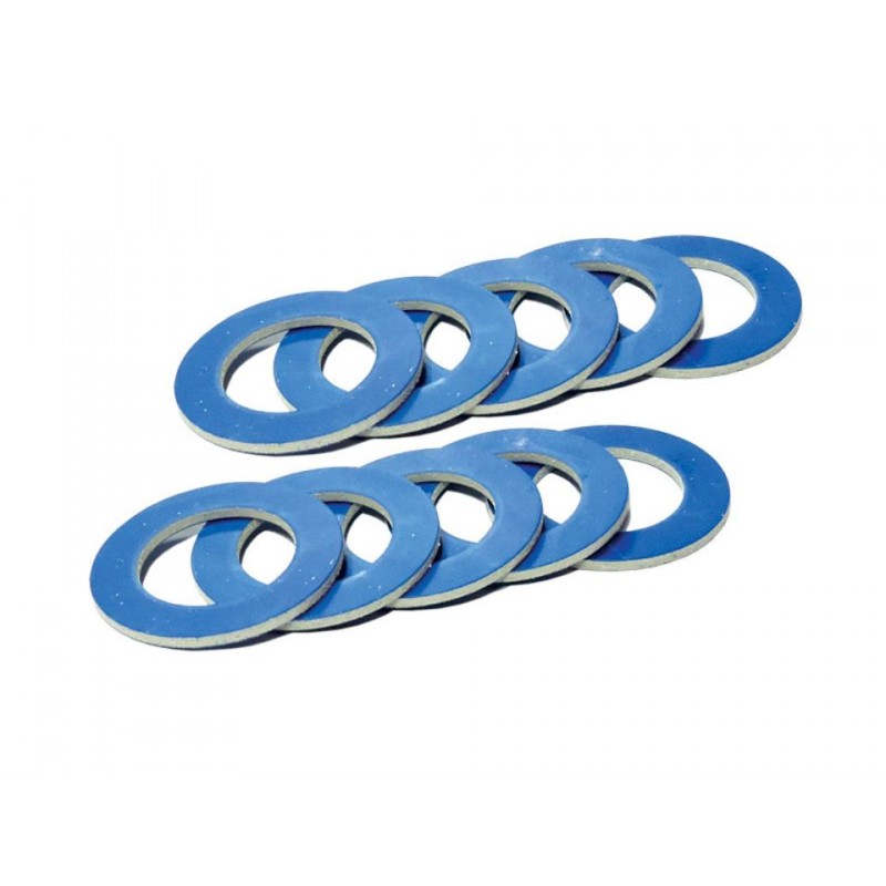 NÝVLT Ch2/135 Sada plochého těsnění ventil bezazbest, 10 ks, 1" 38 x 24 x 2 mm 800135