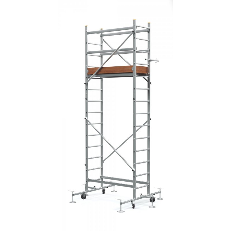 ALVE pojízdné pracovní dílcové lešení s podvozkem s gumovými kolečky 8200