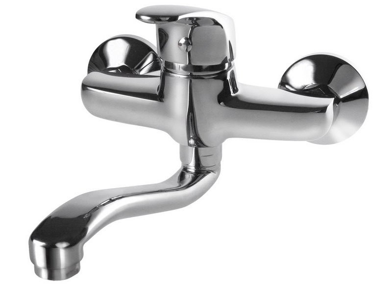 OPERA baterie umyvadlová/dřezová, 100mm, prohnuté ramínko 20cm 83012