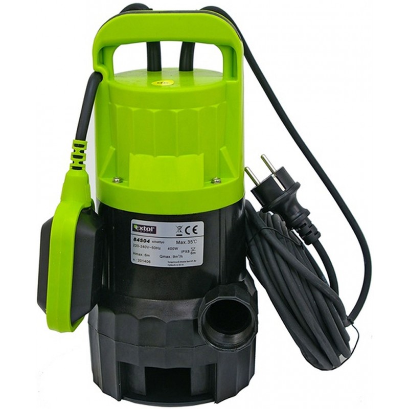 EXTOL CRAFT ponorné čerpadlo s plovákovým spínačem, 750W přepravní kapacita: 13,5m3/h 84502 EXTOL CRAFT ponorné čerpadlo s plovákovým spínačem, 750W přepravní kapacita: 13,5m3/h 84502