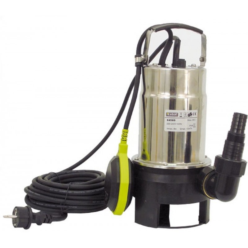 EXTOL CRAFT Ponorné čerpadlo na odpadní vodu 750W,12m3/h 84505 EXTOL CRAFT Ponorné čerpadlo na odpadní vodu 750W,12m3/h 84505