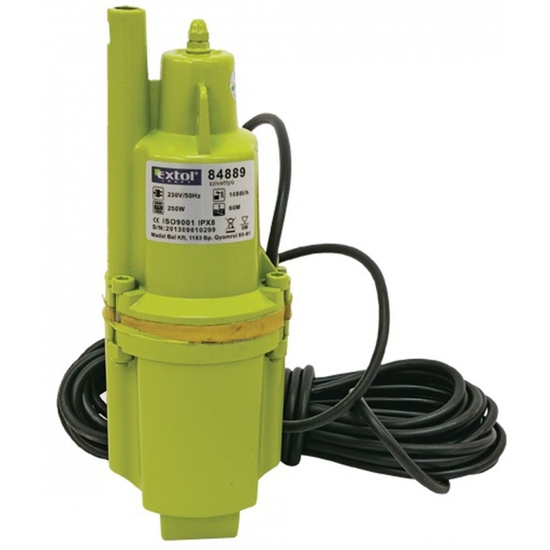EXTOL CRAFT Čerpadlo membránové hlubinné ponorné 250W 84785 EXTOL CRAFT Čerpadlo membránové hlubinné ponorné 250W 84785