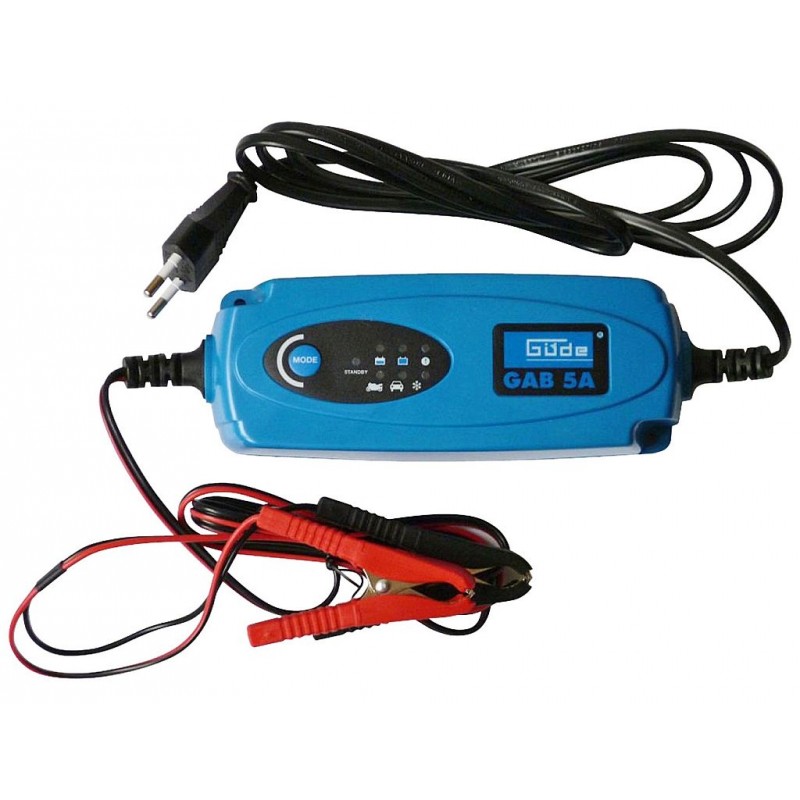 Güde GAB 5A automatická nabíječka baterií 85057 Güde GAB 5A automatická nabíječka baterií 85057