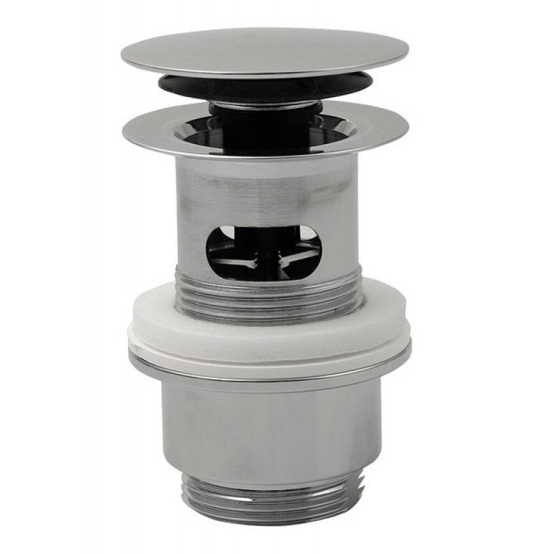 SILFRA uzavíratelná kulatá výpusť pro umyvadla s přepadem kliklak, V 32-52mm, c 8530.360.5