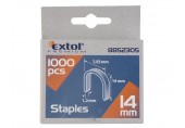 EXTOL PREMIUM spony oblé 14mm, 7.55x0.52x1.2mm, balení 1000ks 8852305