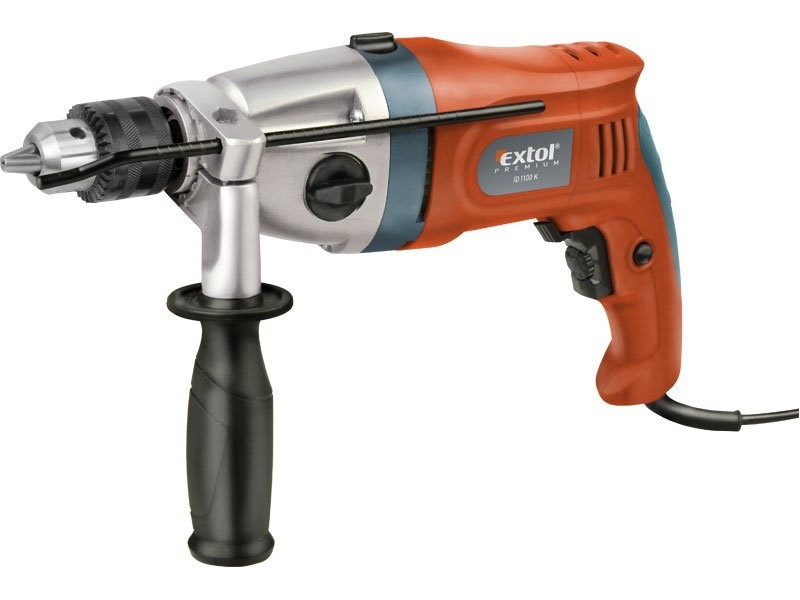 EXTOL PREMIUM ID 1100 K vrtačka s příklepem 1100W 8890048 EXTOL PREMIUM ID 1100 K vrtačka s příklepem 1100W 8890048