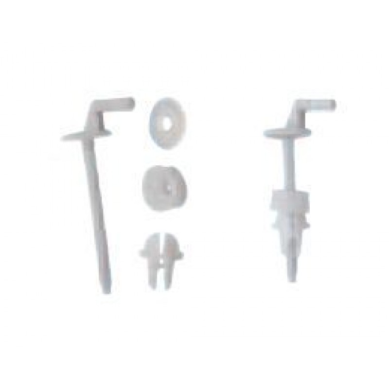 Jika Plastové úchyty k termoplast. WC sedátku Lyra plus H8943800000001