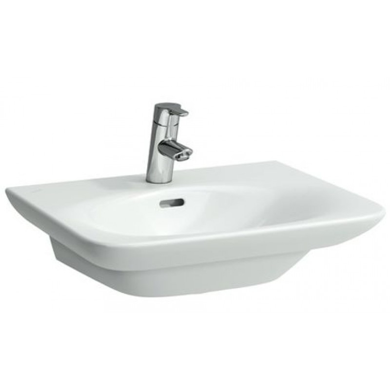 LAUFEN PALACE Umyvadlo do nábytku 55 x 46cm bez otvoru, bílé 8.1070.1.000.109.1