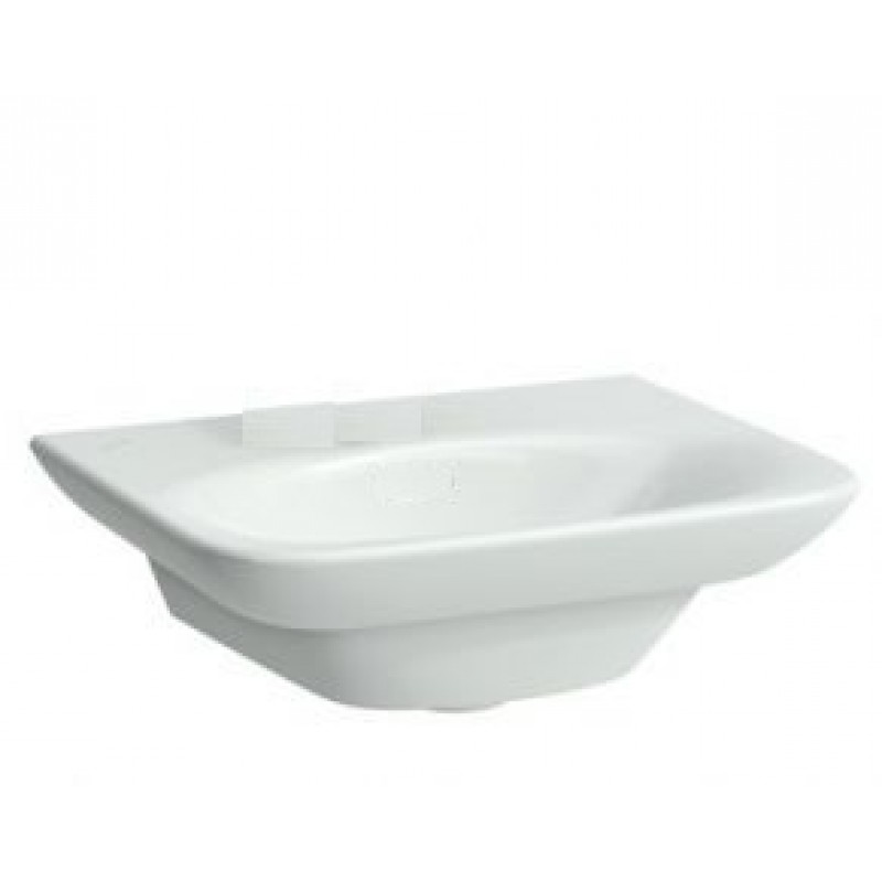 LAUFEN PALACE Umývátko 45x36, bez otvoru, bílé MAT, 8.1570.1.757.109.1