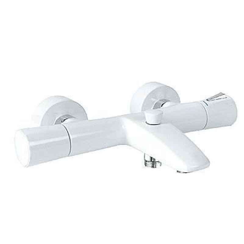 KLUDI Zenta vanová a sprchová termostatická baterie chrom/white 351019138 KLUDI Zenta vanová a sprchová termostatická baterie chrom/white 351019138