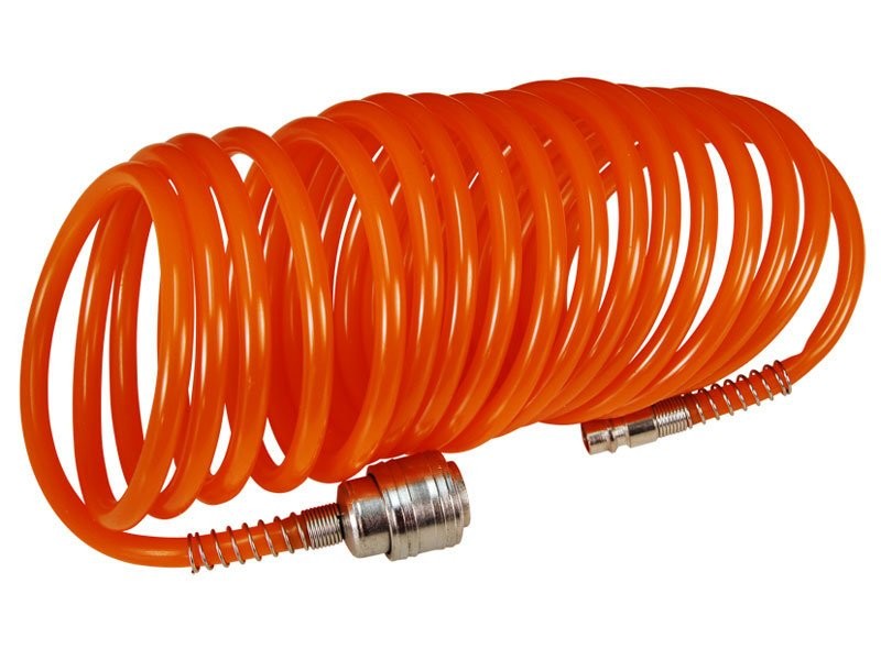 EXTOL CRAFT hadice spirálová s rýchlospojkami 1/4",L 10m 99325 EXTOL CRAFT hadice spirálová s rýchlospojkami 1/4",L 10m 99325