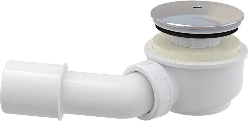 ALCAPLAST Odtoková souprava vaničková chrom, pro vaničky s otvorem průměr 60 mm A471CR