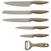 BERLINGERHAUS Sada nožů s mramorovým povrchem 6 ks Stone Touch Line BH-2004