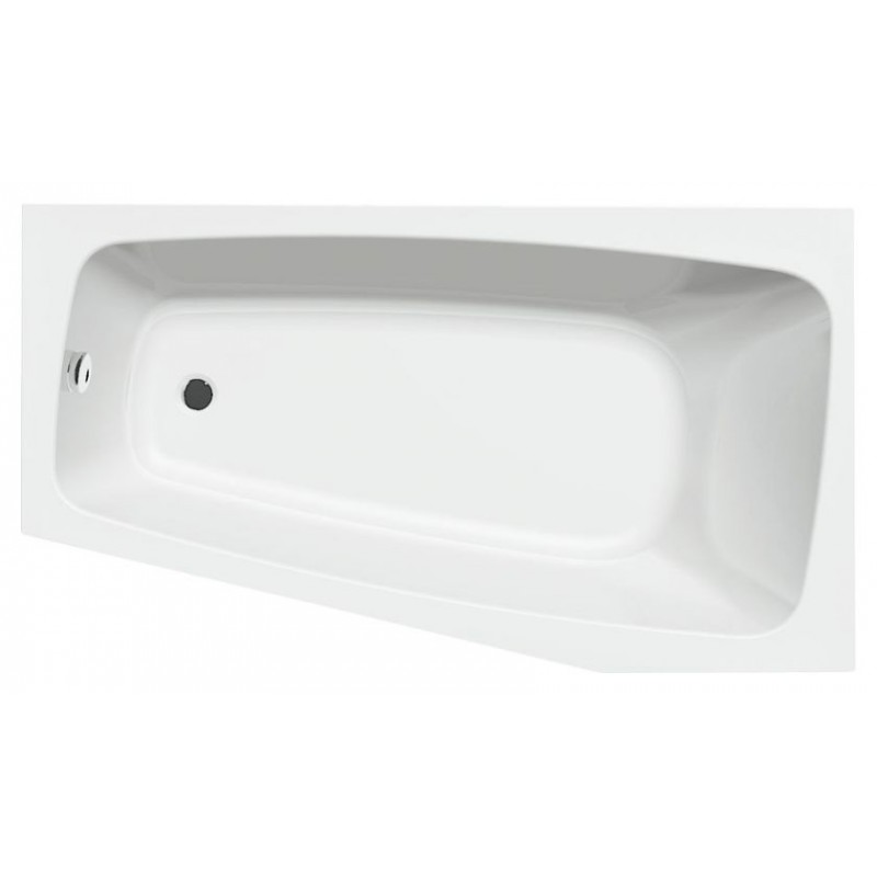 AQUALINE BEROUNKA vana excentrická 160x90x42cm, pravá, A1691