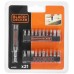 Black & Decker A7074 21-dílná sada bitů + magnetický držák