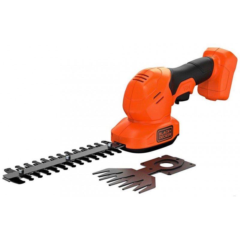 Black & Decker BCSS18B Aku nůžky na trávu a keře (20cm/18V/bez aku a nabíječky)