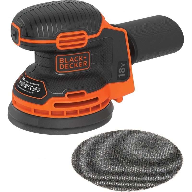 Black & Decker BDCROS18N Excentrická bruska (125mm/18V/bez aku a nabíječky)