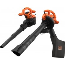 Black & Decker BEBLV260 Elektrický zahradní vysavač/fukar/drtič 3v1 (2600W/315km/h)