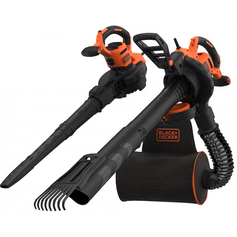 Black & Decker BEBLV301 Elektrický vysavač listí 3v1 (3000W/72L) Black & Decker BEBLV301 Elektrický vysavač listí 3v1 (3000W/72L)