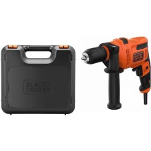 Black & Decker BEH200K Elektrická příklepová vrtačka (500W/13mm), kufr
