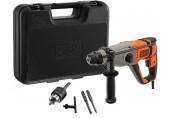 Black & Decker BEHS02K Kombinované vrtací sekací kladivo SDS-Plus (2,2J/800W), kufr