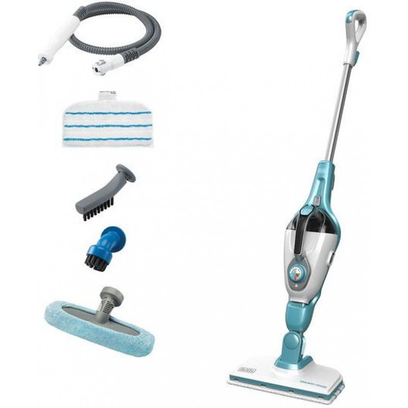 Black & Decker FSMH1321 Parní mop s ručním parním čističem 7v1 (1600W/0,5L)