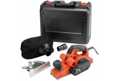 Black & Decker KW750K Hoblík (750W/82mm/0-2mm), TCT nože, kufr