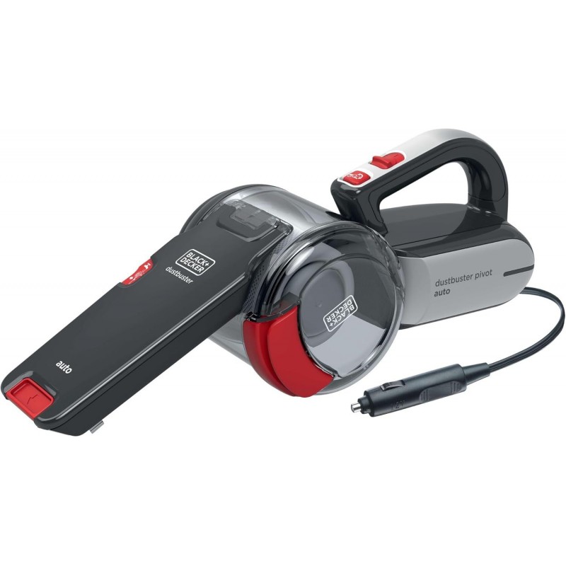 Black & Decker PV1200AV 12VDC Pivot Autovysavač s otočnou sací hlavou (200°)