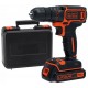 Black & Decker BDCDC18K-QW Aku vrtačka (1x1,5Ah/18V) kufr