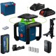 BOSCH GRL18V-4-34CVG + WM5 PROFESSIONAL Stavební rotační laser, 1x 4,0 Ah 0601061H02