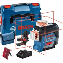 BOSCH GLL 3-80 C Liniový laser + BM 1 Univerzální držák 0601063R02