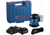 BOSCH GEX 185-LI PROFESSIONAL Excentrická bruska, 1× GBA 18V 4.0Ah, kuft 06013A5021