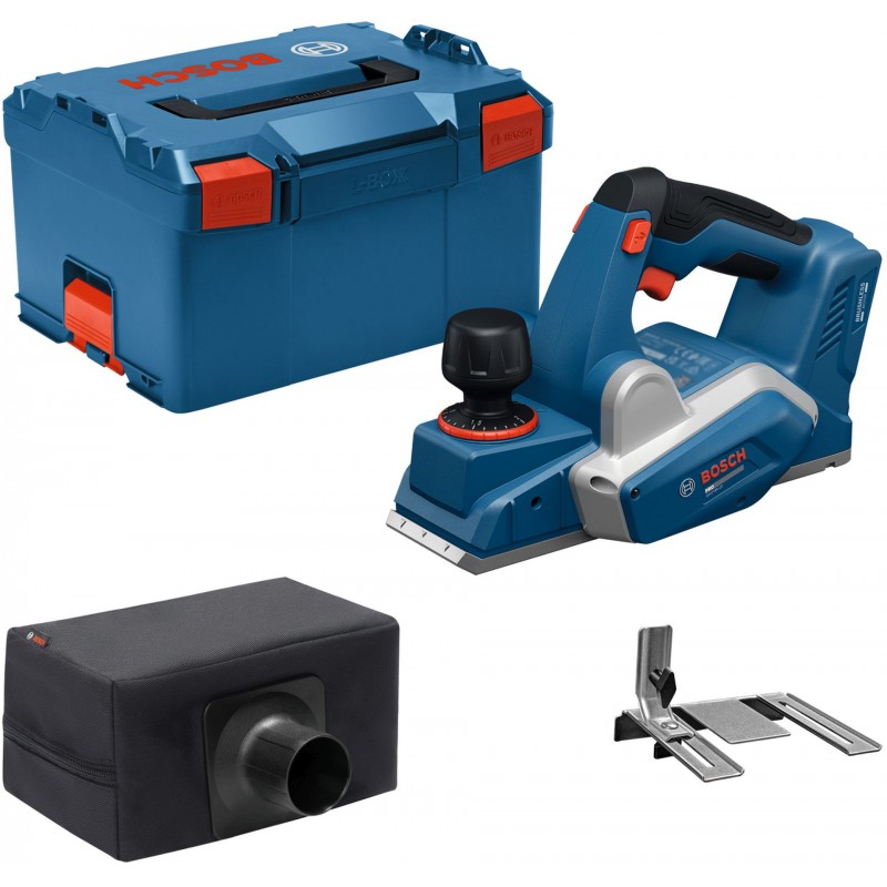 BOSCH GHO18V-20 PROFESSIONAL Akumulátorový hoblík, L-BOXX 06015B5201 BOSCH GHO18V-20 PROFESSIONAL Akumulátorový hoblík, L-BOXX 06015B5201