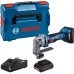 BOSCH GSC 18V-16 E Nůžky na kov, 2x 4.0Ah, GAL 18V-40, L-BOXX 0601926301