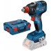 BOSCH GDX 18V-200 Akumulátorový rázový utahovák, L-Boxx 06019J2205