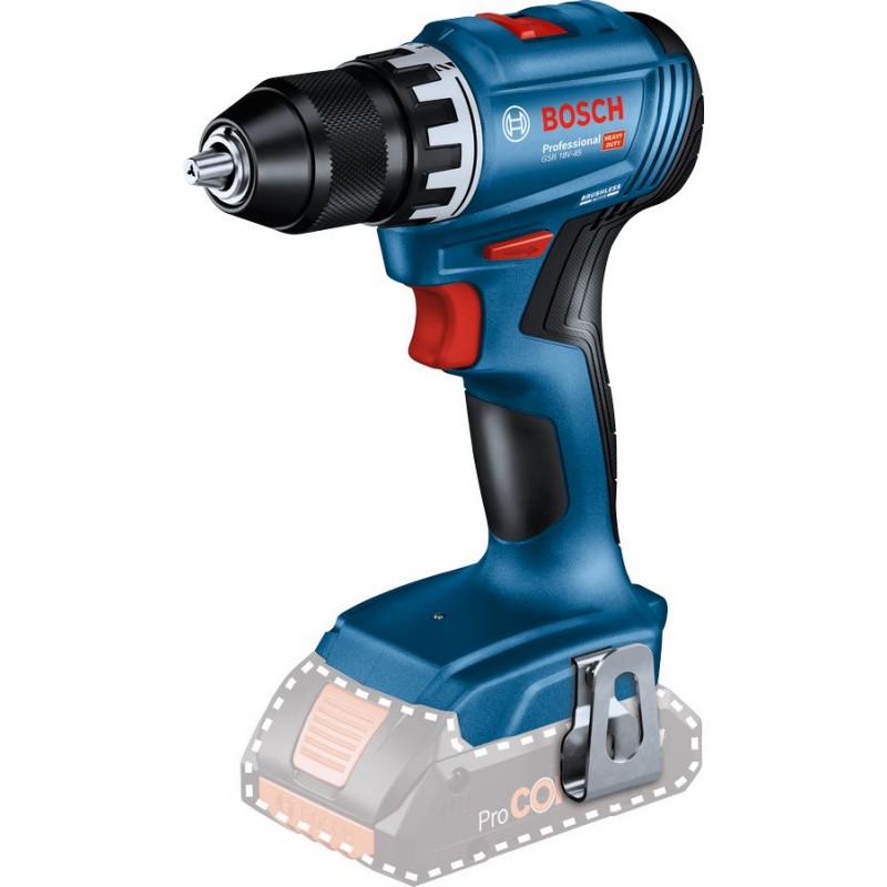 BOSCH PRO GSR 18V-45 Aku vrtací šroubovák bez aku 06019K3200 BOSCH PRO GSR 18V-45 Aku vrtací šroubovák bez aku 06019K3200