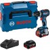 BOSCH GSB 18V-90 C Aku kombinovaný šroubovák, 2x 4.0Ah, L-BOXX 06019K6104