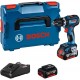 BOSCH GSB 18V-90 C PROFESSIONAL Aku kombinovaný šroubovák, 2x 5.0Ah, L-BOXX 06019K6106