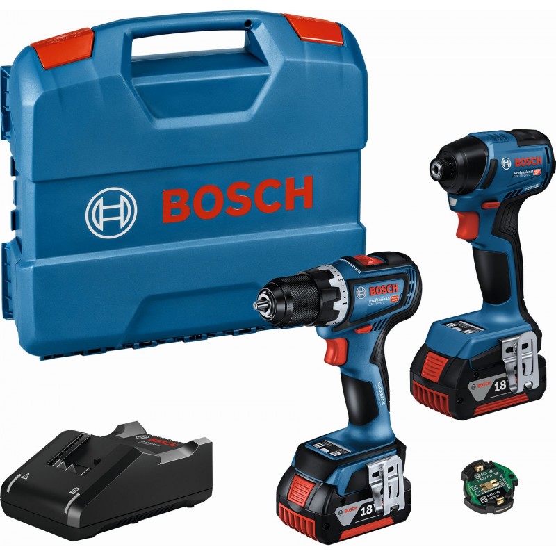 BOSCH PROFESSIONAL Kombinovaná sada GSR 18V-90 C + GDR 18V-220 C (2× 4.0Ah; GAL 18V-40; LC), LBOXX 06019L6023 BOSCH PROFESSIONAL Kombinovaná sada GSR 18V-90 C + GDR 18V-220 C (2× 4.0Ah; GAL 18V-40; LC), LBOXX 06019L6023