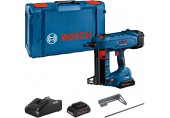 BOSCH GNB 18V-38 PROFESSIONAL Akumulátorová hřebíkovačka do betonu, 2x 4,0 Ah 06019L7002
