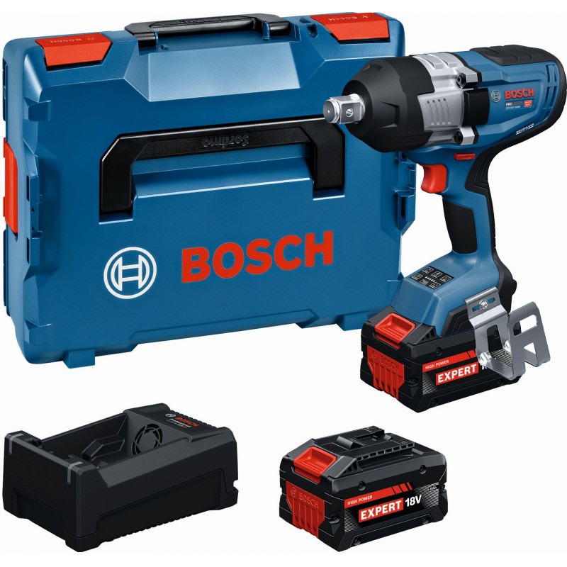 BOSCH GDS18V-1600H PROFESSIONAL Rázový utahovák, 2x8,0Ah, L-BOXX 06019M1102 BOSCH GDS18V-1600H PROFESSIONAL Rázový utahovák, 2x8,0Ah, L-BOXX 06019M1102