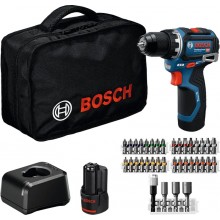BOSCH GSR 12V-32 PROFESSIONAL Akumulátorový vrtací šroubovák, 2x 2.0Ah, taška 06019N7004