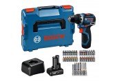 BOSCH GSR 12V-32 PROFESSIONAL Akumulátorový vrtací šroubovák, 1x 2.0Ah, 1x 4.0Ah, L-BOXX 06019N7005