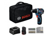 BOSCH GSR 12V-32 PROFESSIONAL Akumulátorový vrtací šroubovák, 2x 2.0Ah, 24ks AC, taška 06019N7006